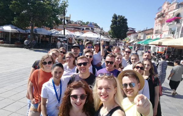 Zwiedzanie Ochrydy podczas Festiwalu Folklorystycznego w Macedonii (lipiec 2019 r.)