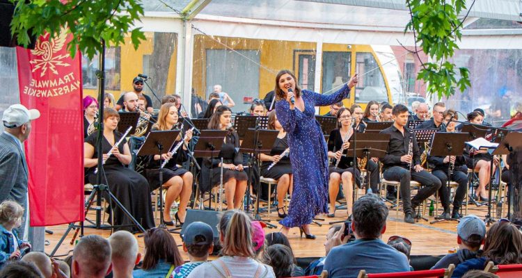Koncert podczas Festiwalu Tramwajów w ramach Nocy Muzeów 2024