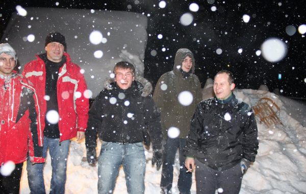 Na śniegu podczas wyjazdu zimowego 2012 - Kiry (luty 2012 r.)