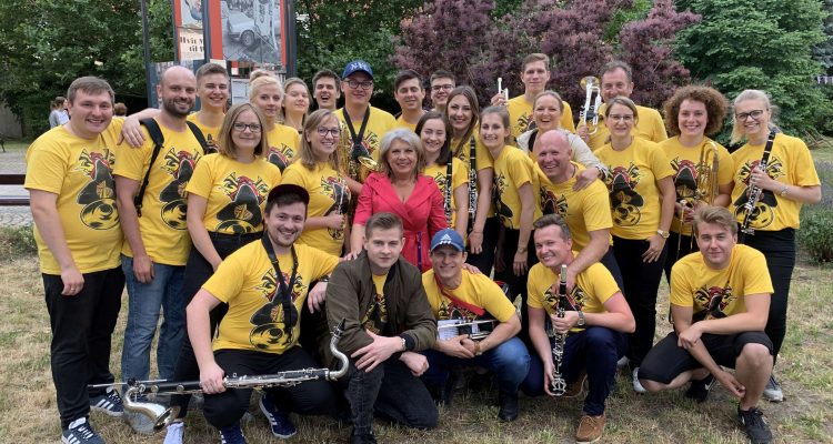 Wspólne zdjęcie z Krystyną Prońko po koncercie podczas Freedom Festival (6 lipca 2019 r.)